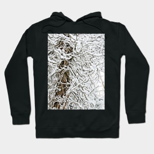 Snow Abstract IV Hoodie